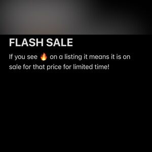 FLASH SALE